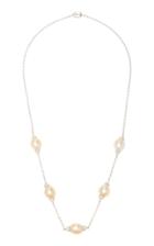 Gioia 18k White Gold And Multi-stone Necklace
