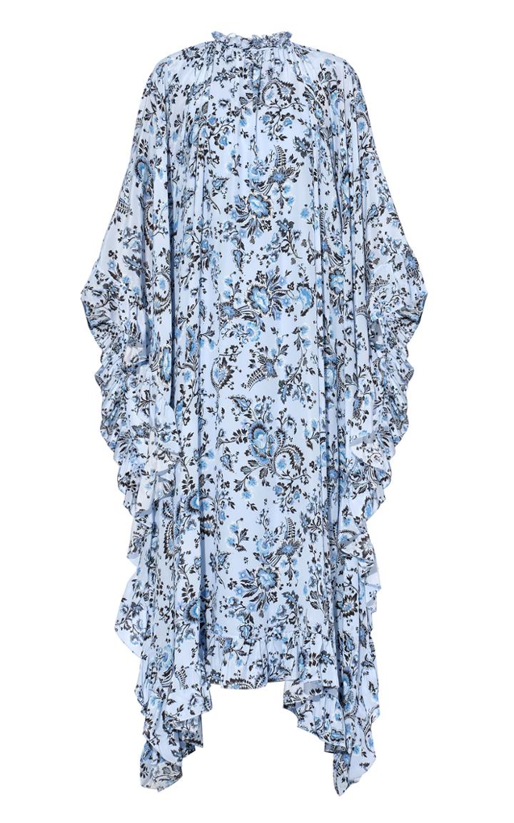 Moda Operandi Erdem Darence Silk Caftan Dress