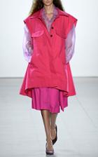 Matthew Adams Dolan Pleated Wool Wrap Skirt