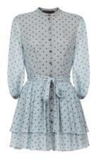 Ulyana Sergeenko Demi Couture Polka Dot Mini Dress