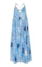Jacquemus La Robe Mistral Floral-print Chiffon Maxi Dress