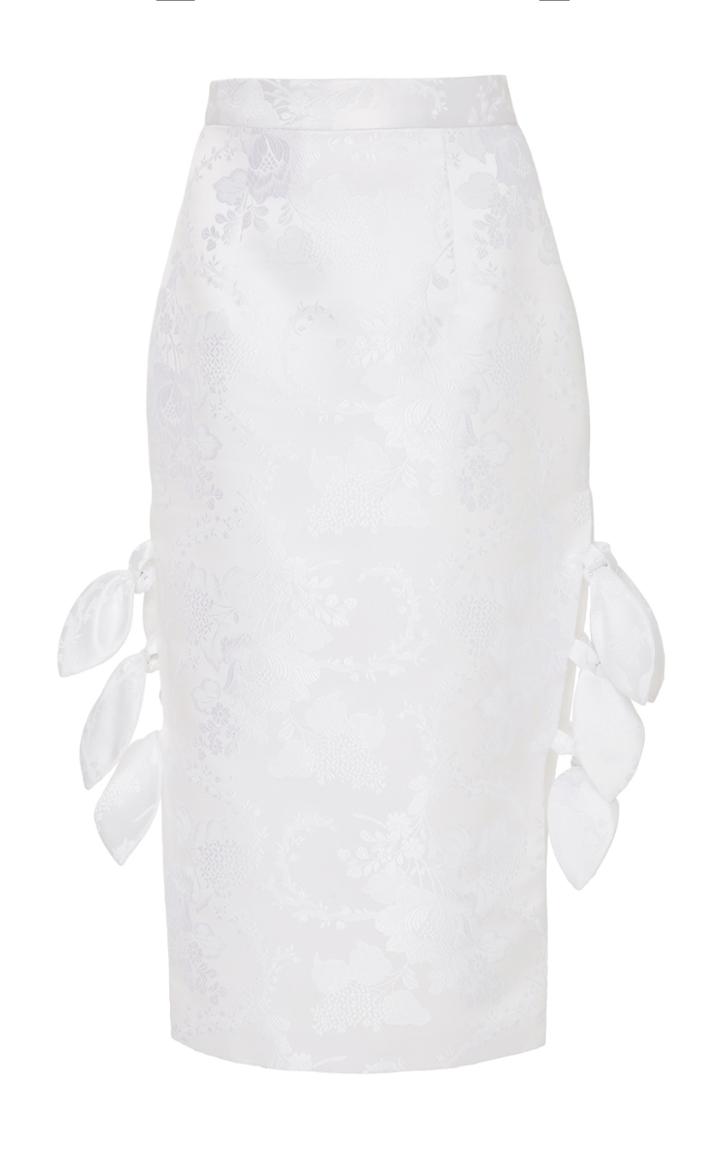 Markarian Side Bow Pencil Skirt