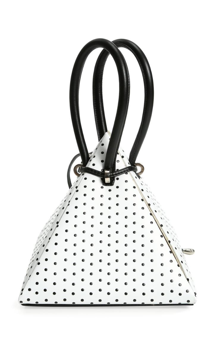 Nita Suri M'o Exclusive Lia Bag With 3d Printed Polka Dot Design