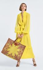 Moda Operandi Etro Silk Ruffled Midi Dress