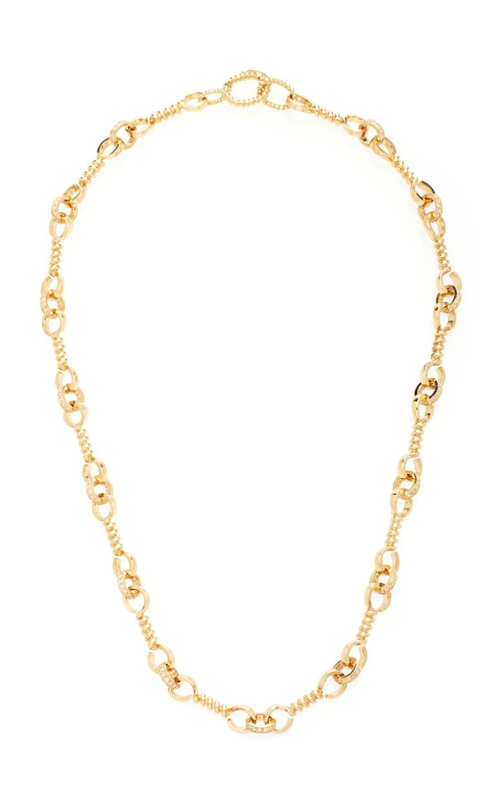 Nancy Newberg Twist Bar Link Necklace