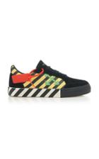 Off-white C/o Virgil Abloh Suede And Canvas Low-top Sneakers Size: 41