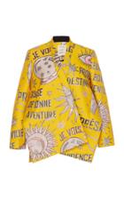 Maison Rabih Kayrouz Printed Brocade Jacket