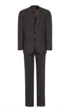 Ring Jacket Single-breasted Wool Suit