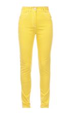 Moda Operandi Balmain High-rise Monogram-detailed Skinny Jeans Size: 40