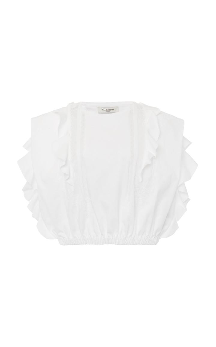 Moda Operandi Valentino Cotton-jersey T-shirt