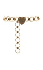 Moda Operandi Paco Rabanne Gold-tone Heart Link Belt