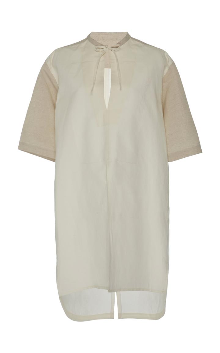 Tome Short Sleeve Safari Cotton Tunic