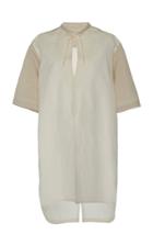 Tome Short Sleeve Safari Cotton Tunic