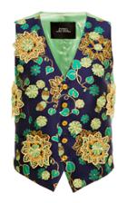 Moda Operandi Marc Jacobs Floral-embroidered Satin Shrunken Vest Size: Xs