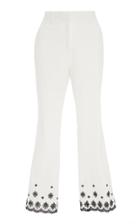 Paule Ka Embroidered Cropped Trouser