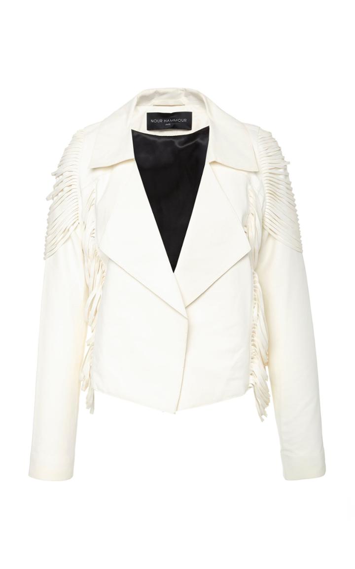 Nour Hammour Son Of A Gun Lambskin Jacket