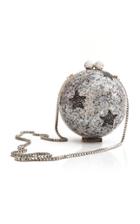 Marzook Holograph Orb Shoulder Bag With Crystals