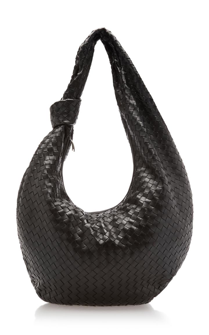 Bottega Veneta Jodie Knotted Intrecciato Leather Shoulder Bag