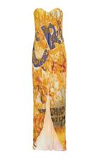 Moschino Brocade Sleeveless Dress