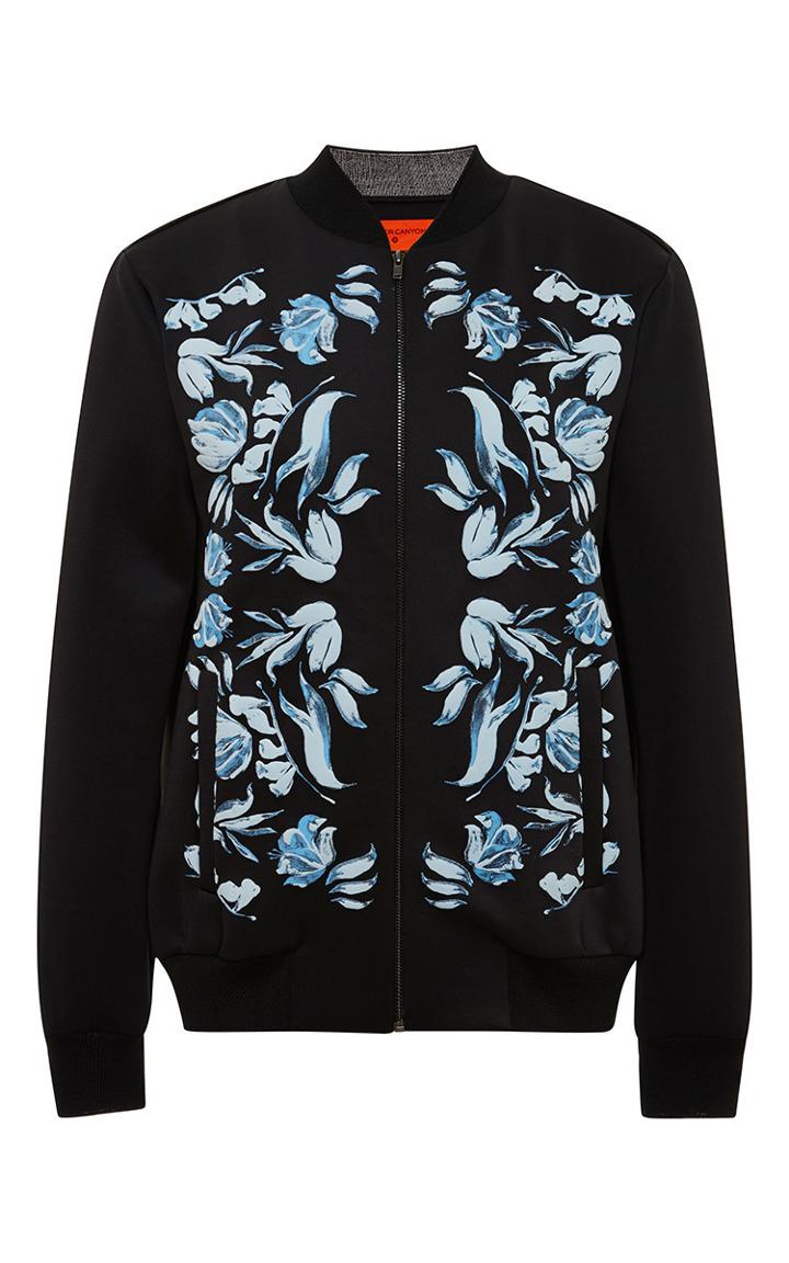 Clover Canyon Puff Print Bomber Jacket