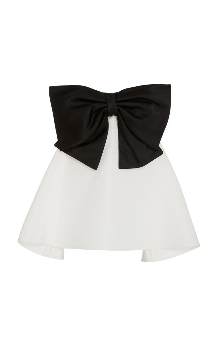 Elizabeth Kennedy M'o Exclusive Strapless Bow Top