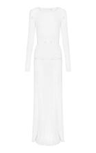 Moda Operandi Christopher Esber Deconstructed Long Sleeve Knit Dress