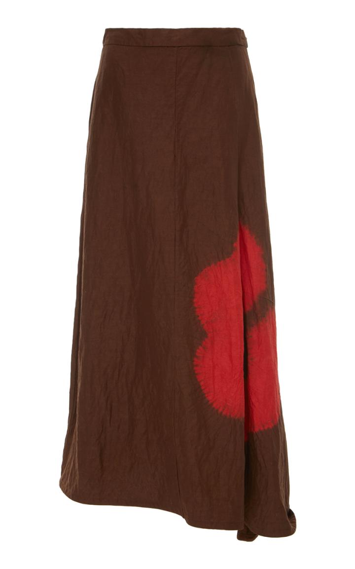 Jil Sander Mia Printed Maxi Skirt