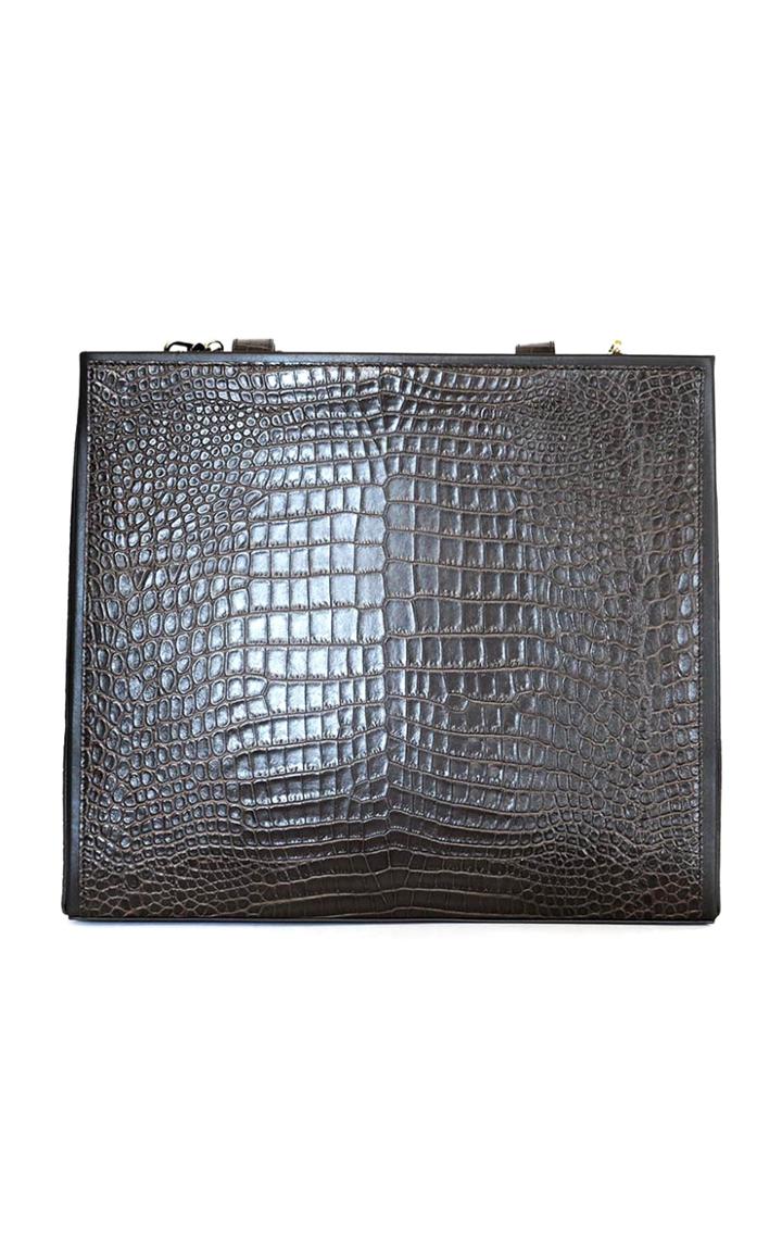 Moda Operandi Peter Do Peter Do X Medea Croc-effect Leather Airport Tote