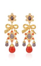 Valre Enchantress Gold-plated And Multi-stone Earrings