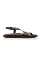 Bassike Cutout Leather Sandals