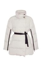 Dorothee Schumacher Belted Zip-detailed Quilted-shell Jacket