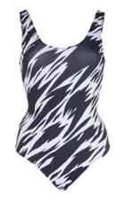 Saks Potts Oxygen Ombr One-piece Swimsuit Size: 3
