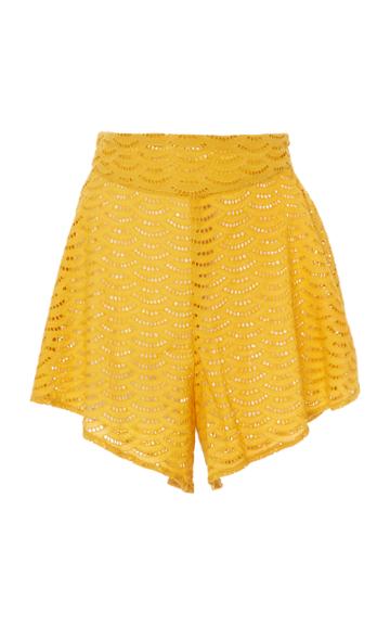 Christine Alcalay Flare Flowy Shorts