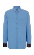 Salvatore Ferragamo Contrast Cuff Sport Shirt