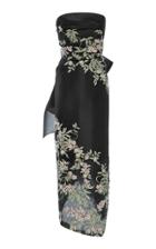 Marchesa Specialorder-cherry Blossom Embroidered Gown-yl