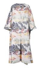 Adam Lippes Silk Lame Jacquard Coat