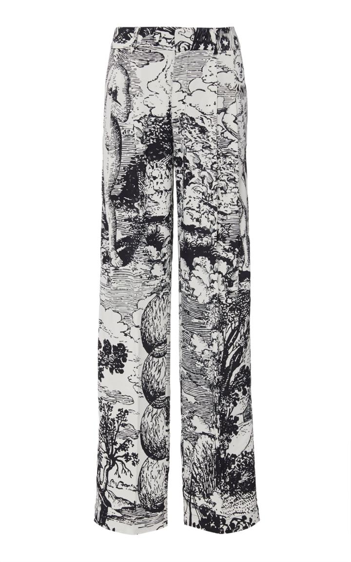 Moda Operandi Libertine Modern Toile Pleated Pants Size: Xs