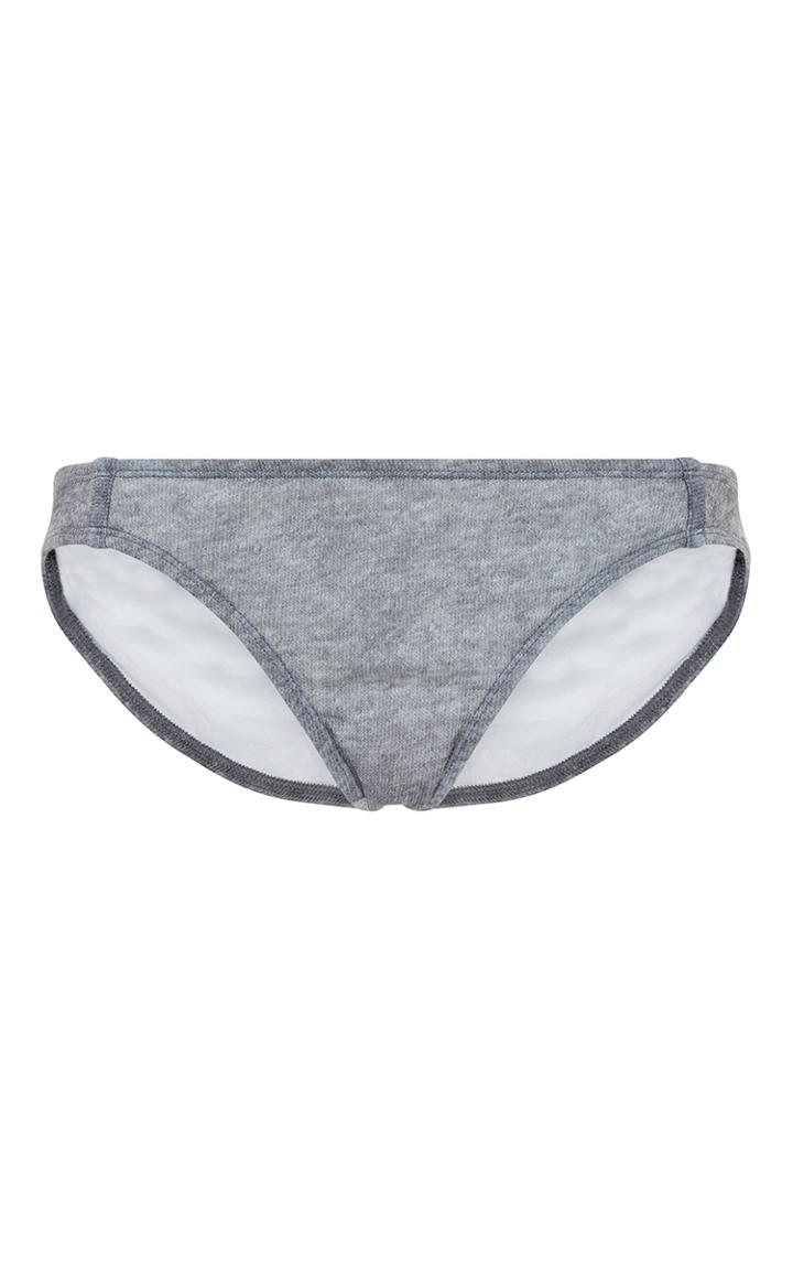 Beth Richards Grey Heather Naomi Bikini Bottoms