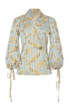 Brock Collection Pandolfi Cotton-blend Tie-sleeve Jacket