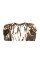 Lake Studio Shoulder Foil Top