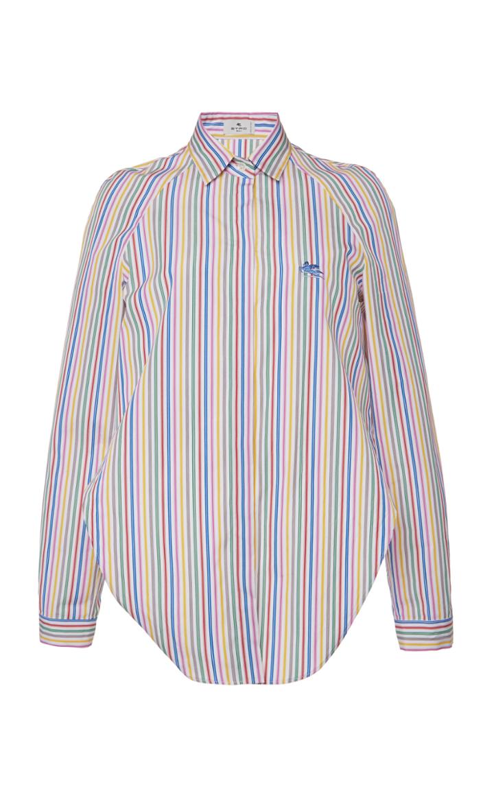 Moda Operandi Etro Striped Cotton-poplin Shirt