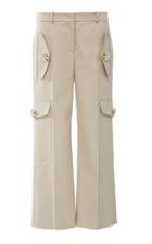 Michael Kors Collection Straight-leg Cotton Cargo Pants