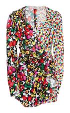 Attico Bicolor Spotted Print Pat Dress