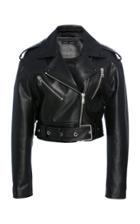 Proenza Schouler Waxy Leather Biker Jacket