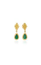 Prounis Small Emerald Nona Earrings