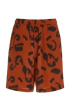 Stella Mccartney Timothy Printed Twill Long Shorts