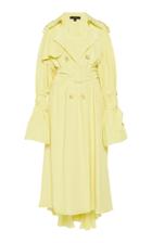 Moda Operandi Ellery Maximus Crepe De Chine Trench Coat Size: 36