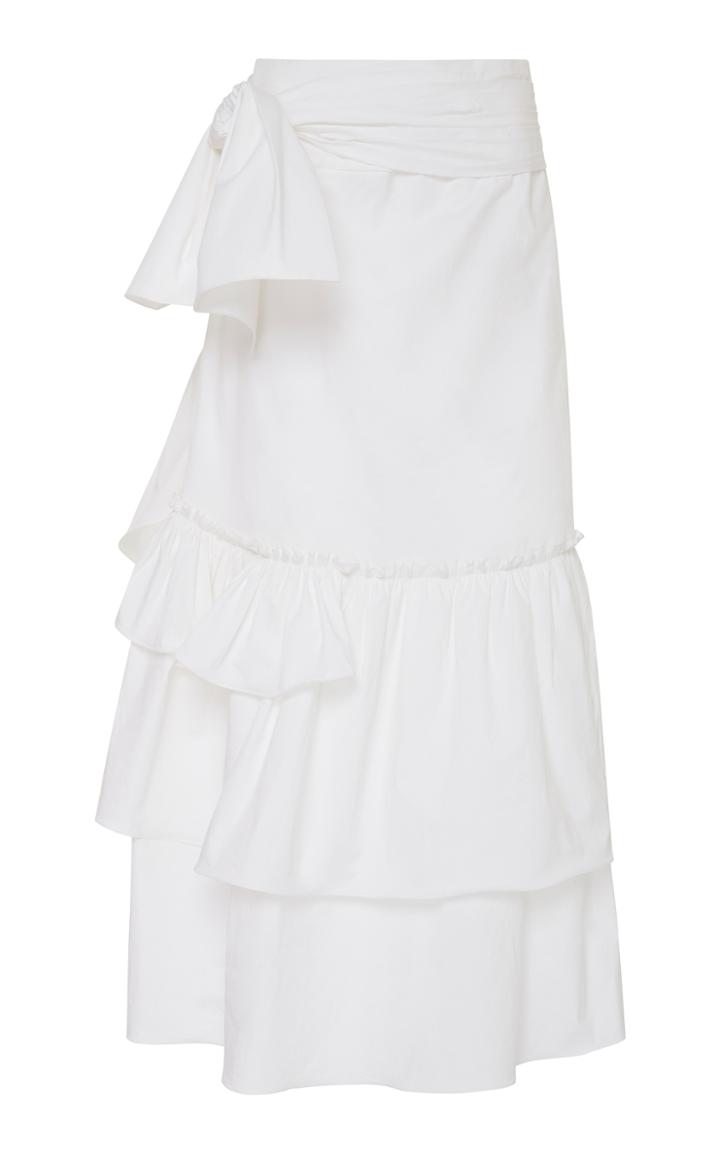 Johanna Ortiz Roswell Cotton Poplin Skirt