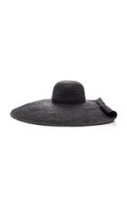 Sensi Studio Oversized Embellished Straw Hat