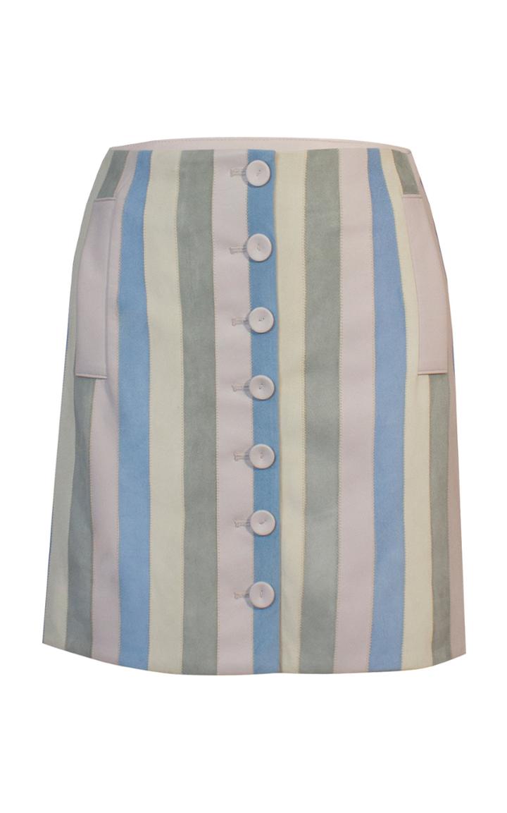 Alejandra Alonso Rojas Fuensanta Leather Skirt